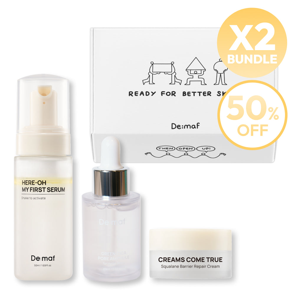 [Bundle] De:maf Skincare Gift Kit DOUBLE SET (2ea)