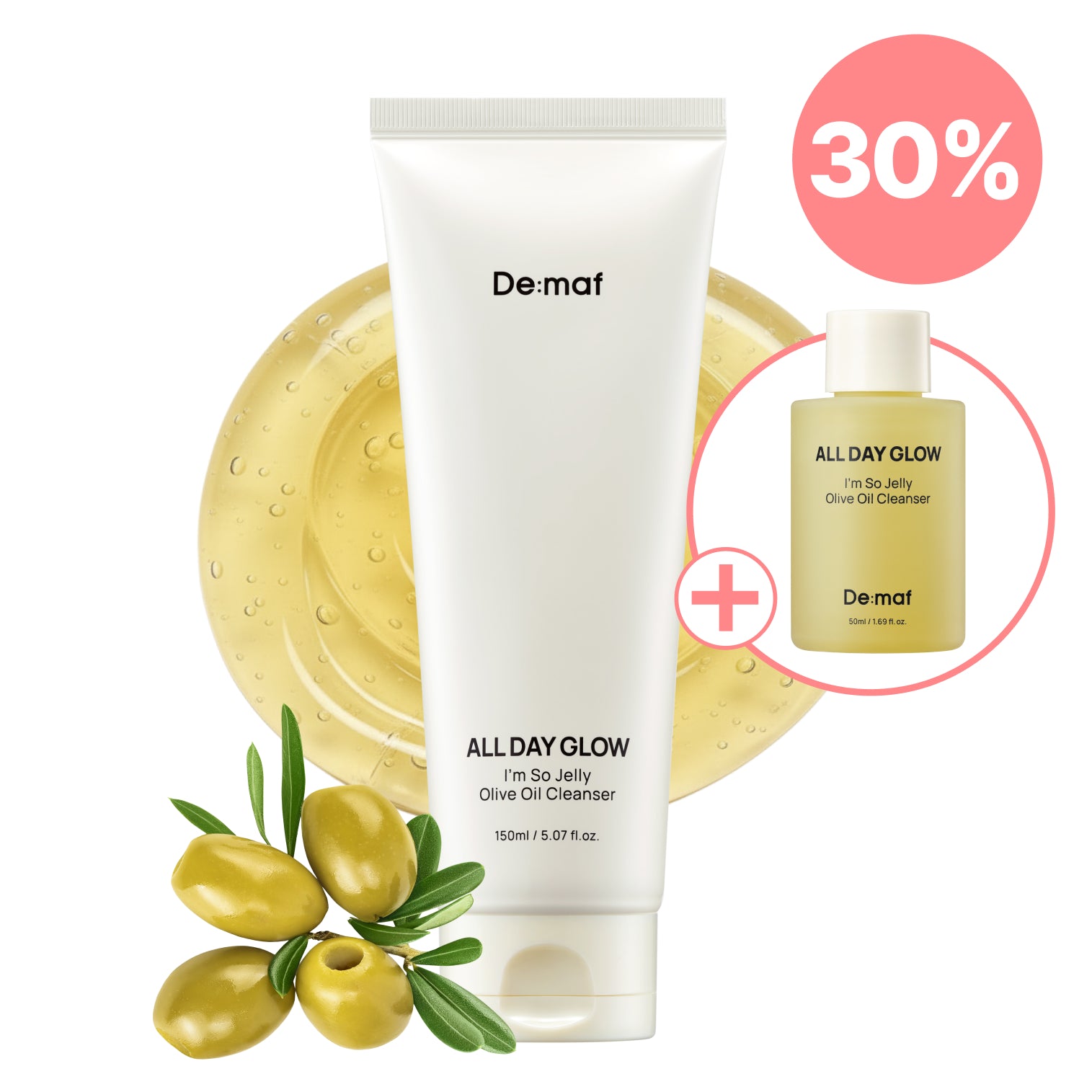 All Day Glow I'm So Jelly Olive Oil Cleanser