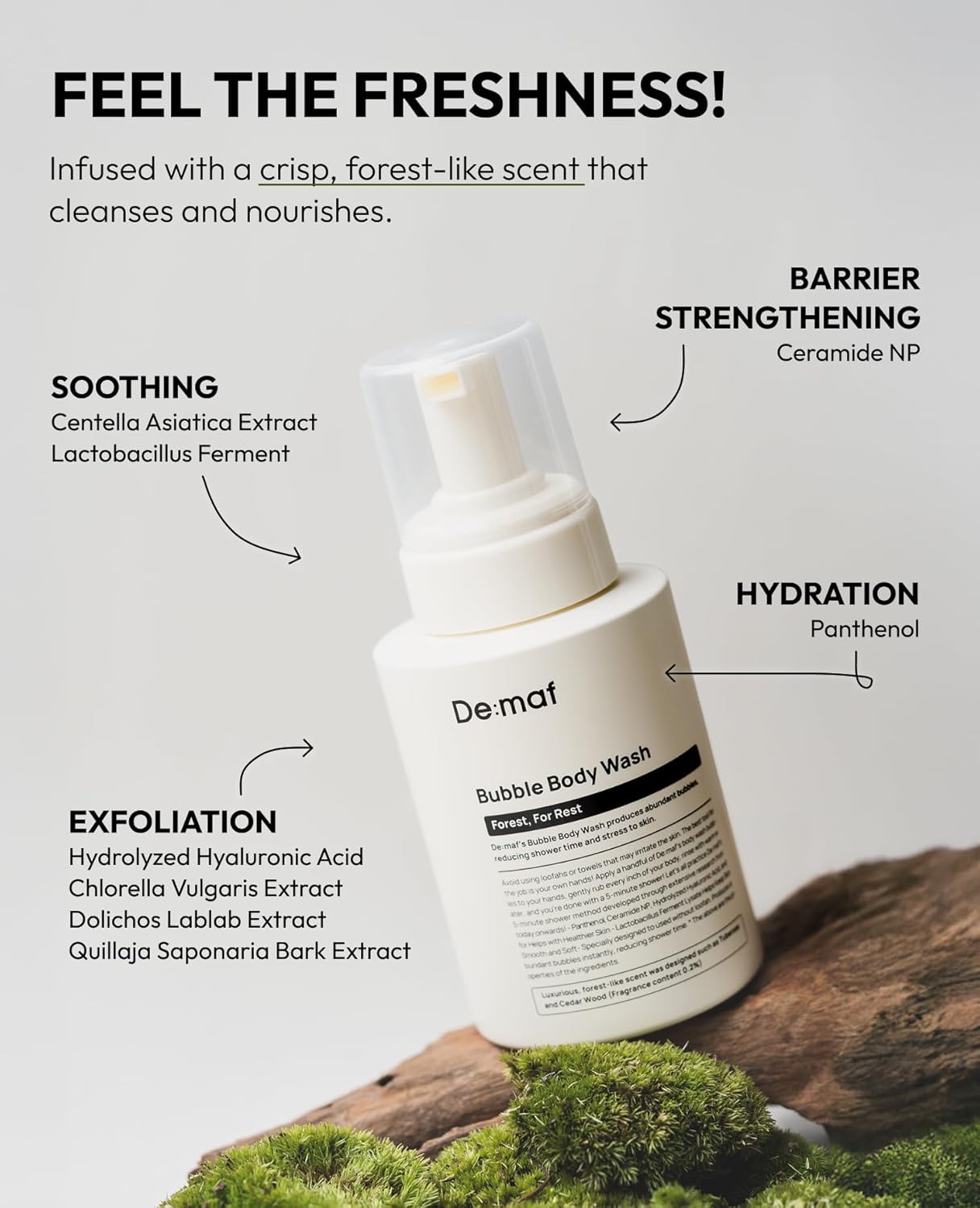 Forest For Rest Bubble Body Wash