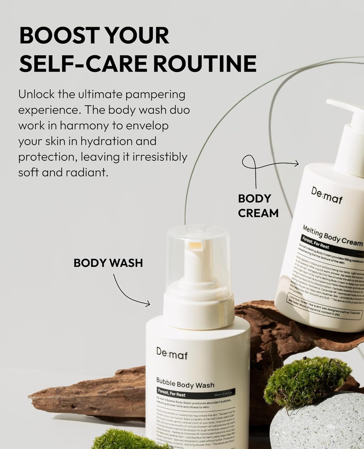 Forest For Rest Bubble Body Wash