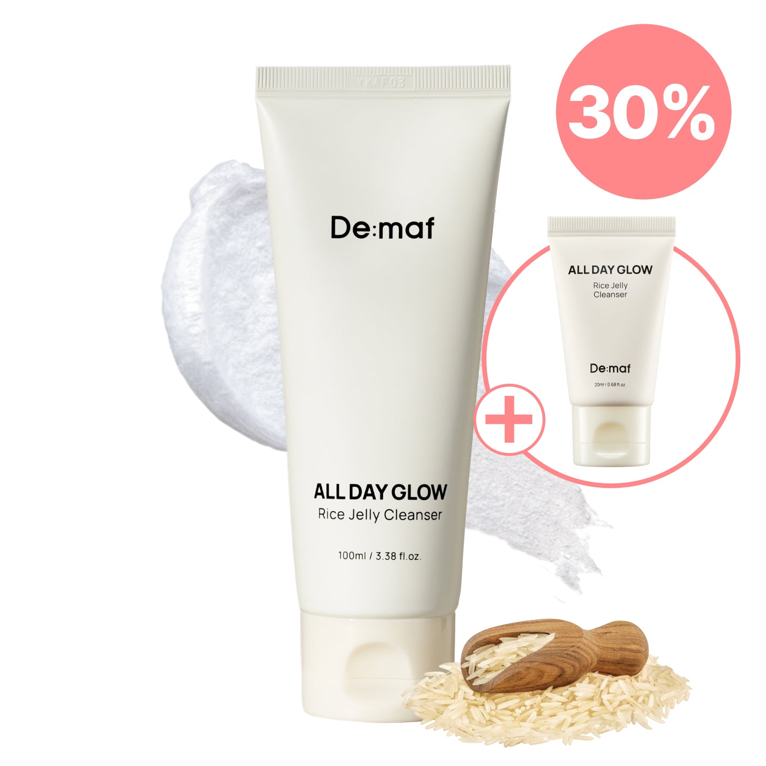 All Day Glow Rice Jelly Cleanser