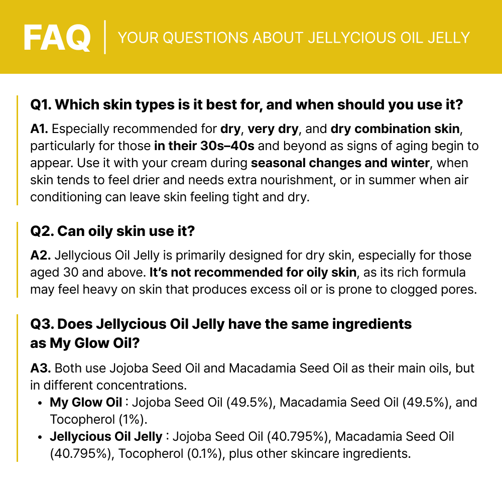 Jellycious Oil Jelly (BOGO)