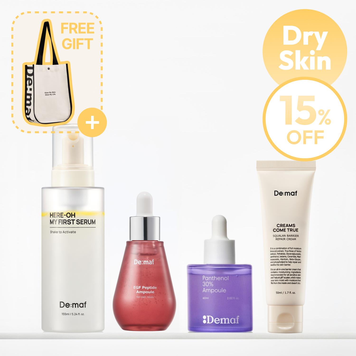Barrier Repair & Glow Routine Set