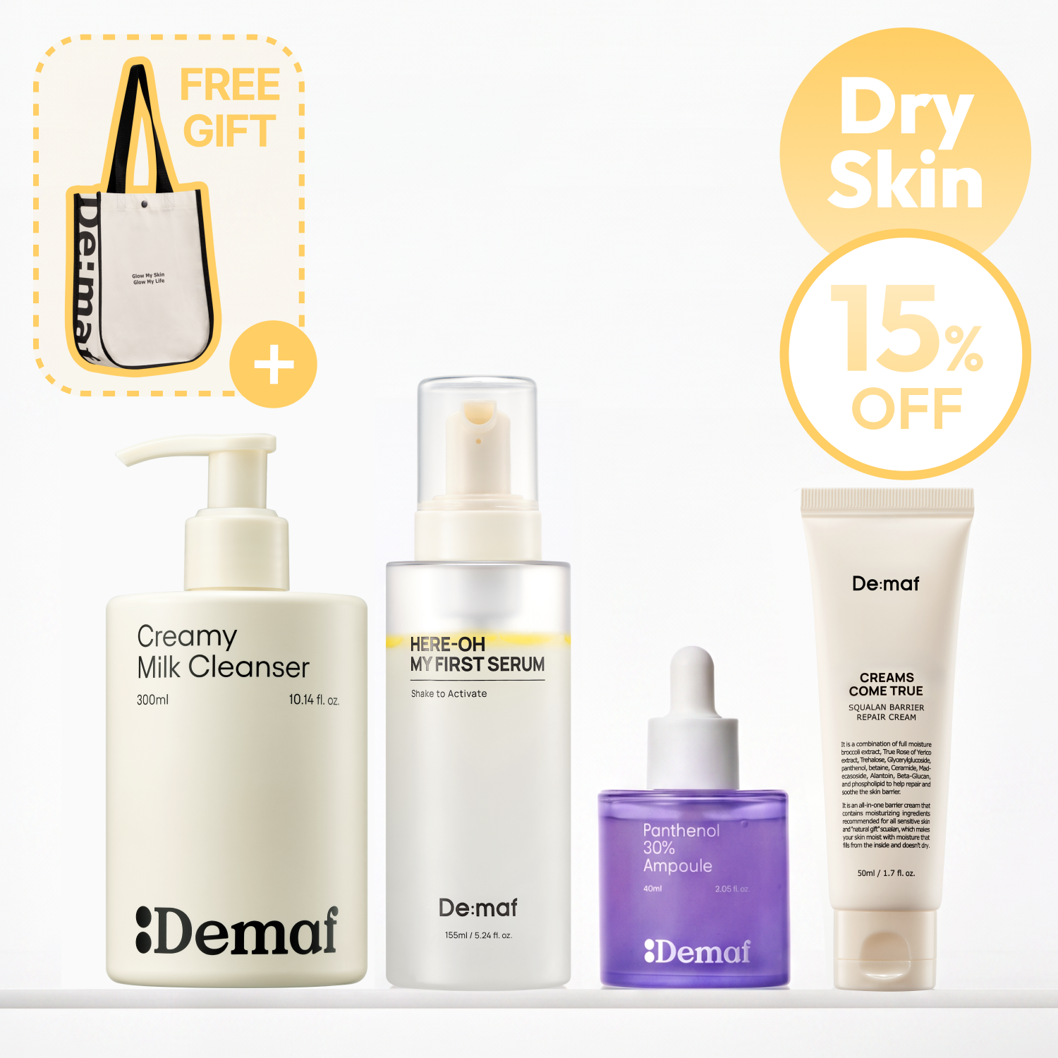 Complete Barrier Care Routine Set