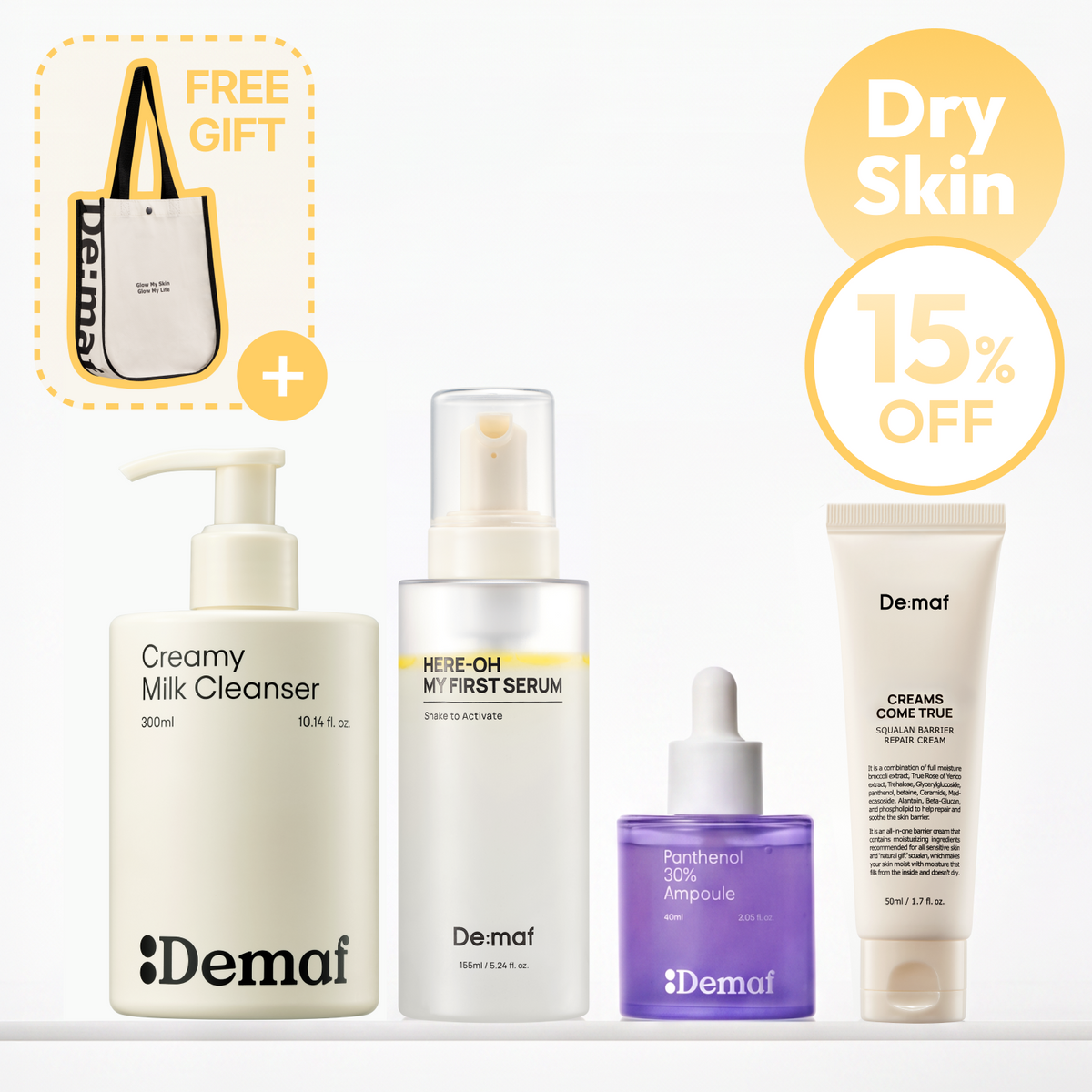 Complete Barrier Care Routine Set
