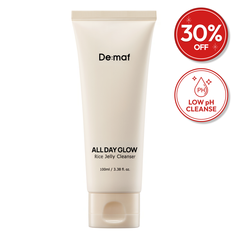 All Day Glow Rice Jelly Cleanser, 56% Rice Extract