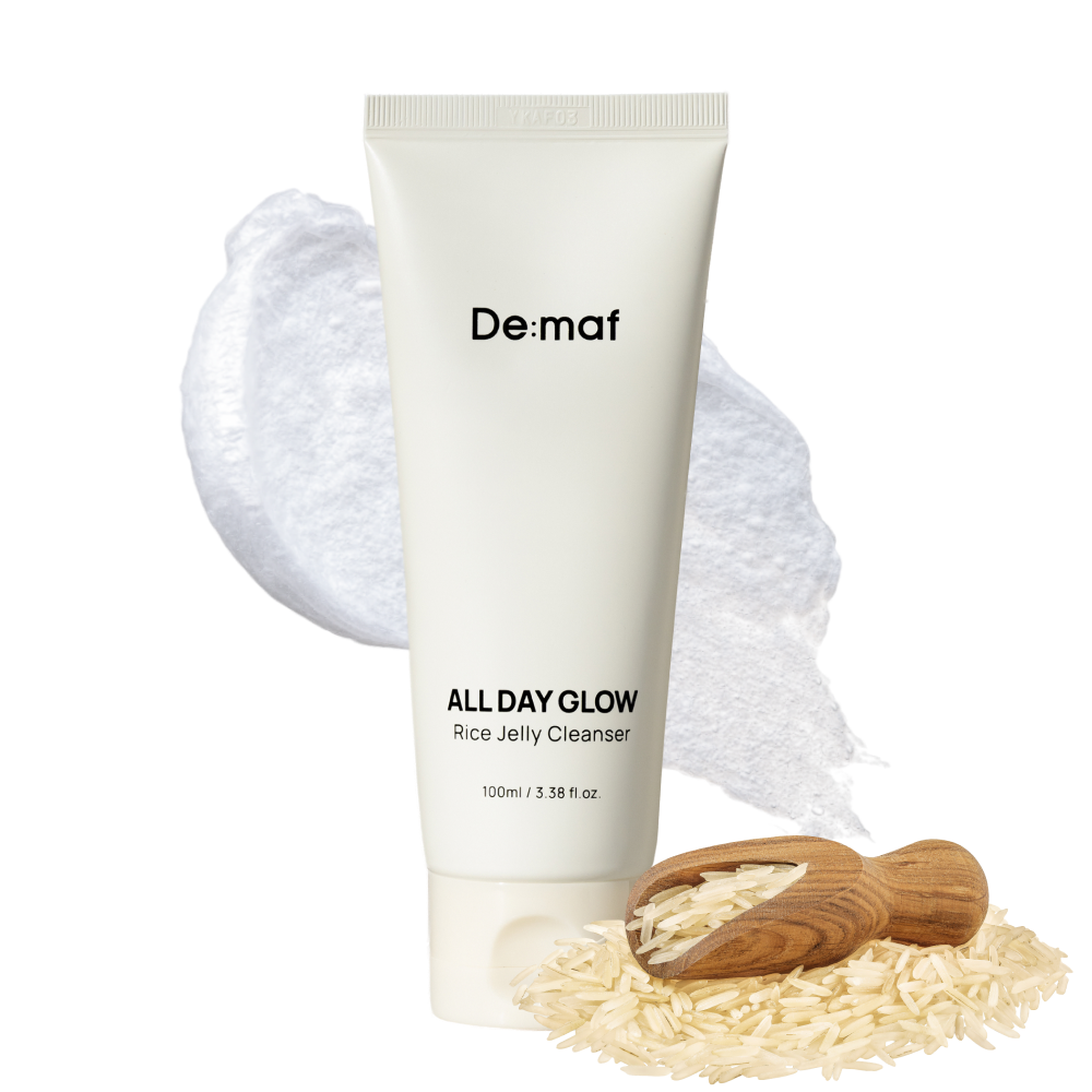 All Day Glow Rice Jelly Cleanser, 56% Rice Extract